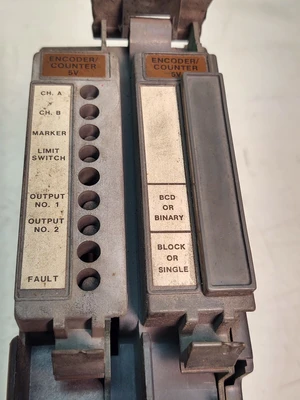 ALLEN BRADLEY ENCODER COUNTER MODULE 1771-IJ 5V I/O