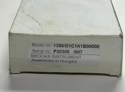 Used BROOKS INSTRUMENT 1355/D1C1A1B00000 Meters - Misc | Surplus Asset Holdings #1206818