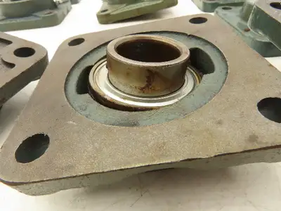 Hytrol/Dodge/AMI F206H SC206 4-Bolt Flange Mount Bearing 1-3/16" Bore  Lot of 10