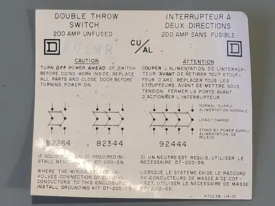 NEW SQUARE D 82344