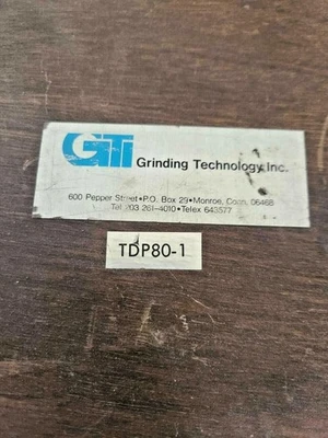 Precision Two Dimension Vise TDP80-1 Cutting GTI Grinding Technology In Wood Box