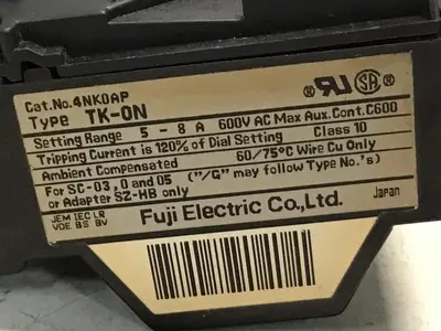 USED FUJI ELECTRIC TR-ON/3 4NKOAP