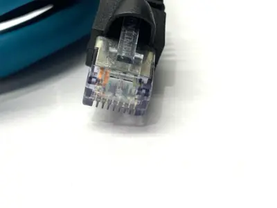 USED LUMBERG AUTOMATION ETHERNET CORDSET M12M TO RJ45M 900004148