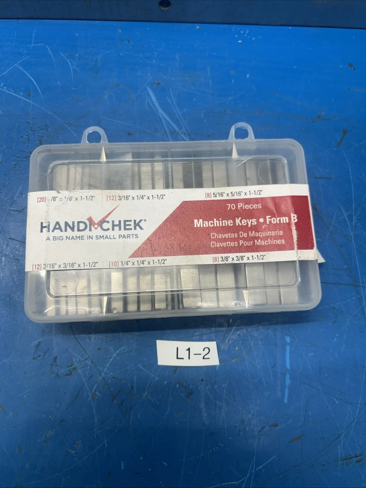 Hands Chek Machine Keys Form B 70 Pieces Fast Shipping! + Warranty