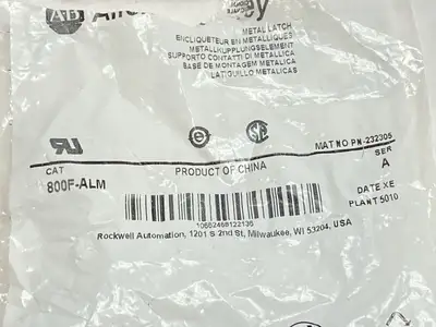 800F-ALM | Allen Bradley  Ser A Pushbutton Metal Mounting Latch LOT OF 3 - New – Open box