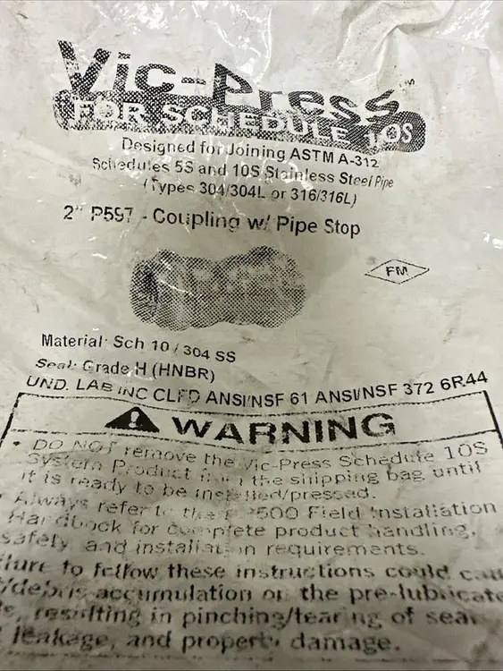 Used VIC-PRESS P597 Conveyor Parts Ohio US | Surplus Asset Holdings #1244129
