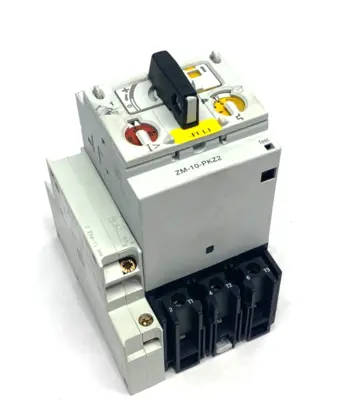 USED MOELLER MOTOR PROTECTION BREAKER ASSEMBLY