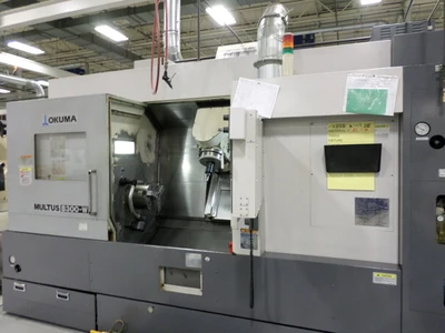 2008 OKUMA MULTUS B300-W Machining Centers, Vertical, (5-Axis or More) | Midwest Tool, Inc. (1)