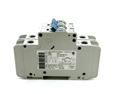 NEW 2 PCS. ALLEN BRADLEY 1489-D1C060 CIRCUIT BREAKER SERIES A 1489D1C060