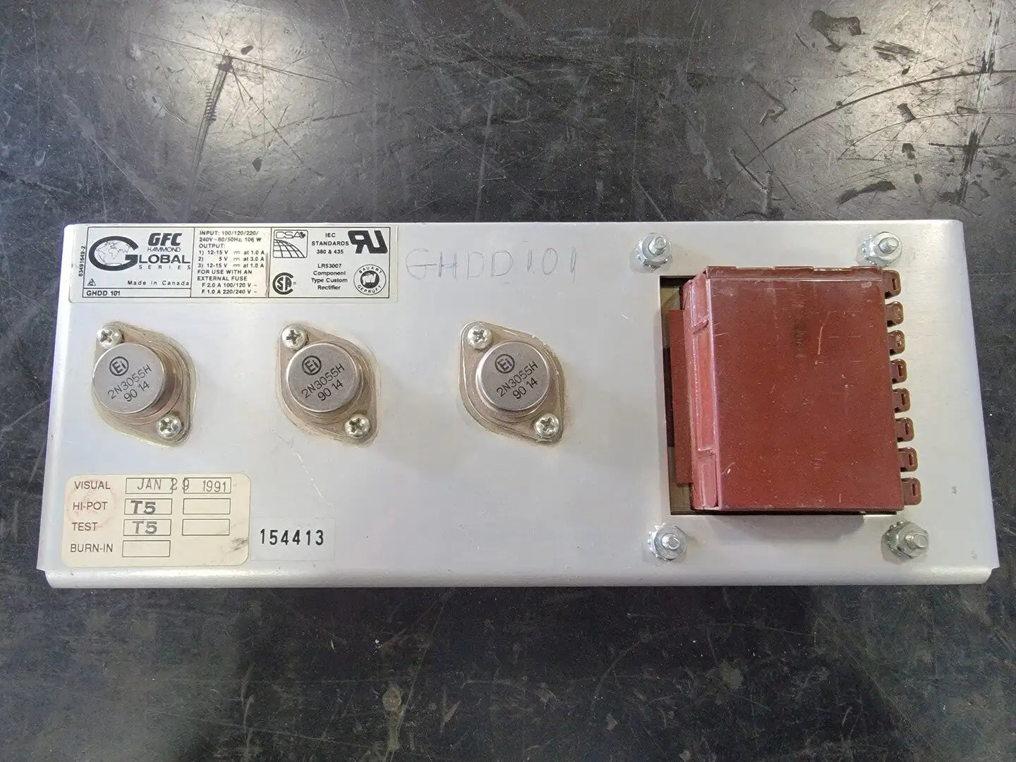 USED GFC POWER GHDD101