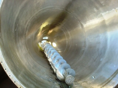 4,000L S/S JKTD Vacuum Conical J. H. Day Mixer Model 1225MBX