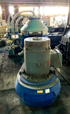 Alfa-Laval SPQX 512S-31CG-60 nozzle centrifuge, 316SS.