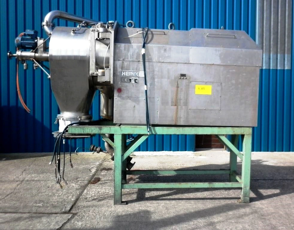 Heinkel HF 600.1 Inverting Filter centrifuge, Hastelloy C22.