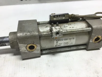 SMC NCDA1S150-0200A-A54-XA-20F Pneumatic Cylinder 250PSI 1.70MPa Max Press