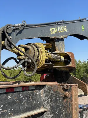 Used 2017 JOHN DEERE 437E KNUCKLEBOOM LOADER W CSI 264 DELIMBER Log Loader Louisiana US | Proxy Equipment #1385172