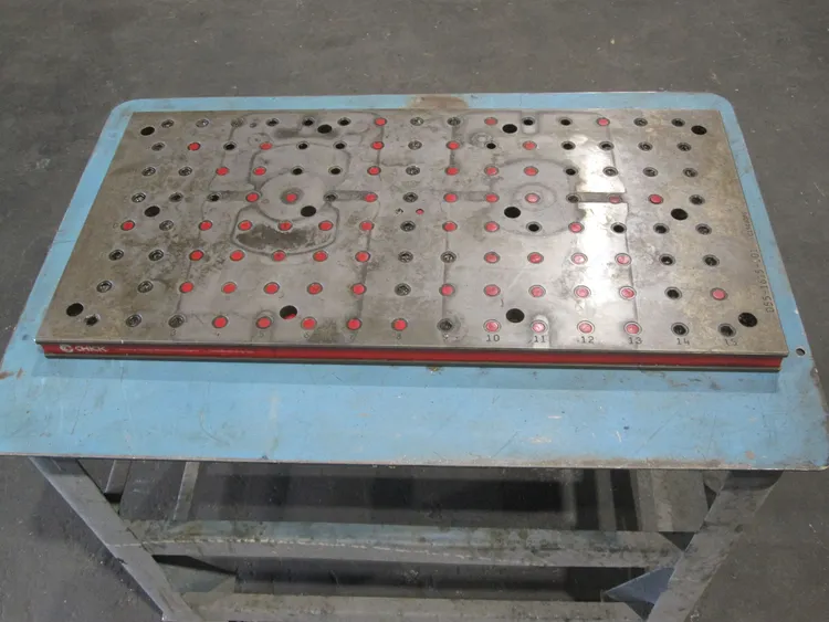 Used Chick WorkHolding Foundation Plate Tables, Floor & Layout Plates | MachineStation #947258
