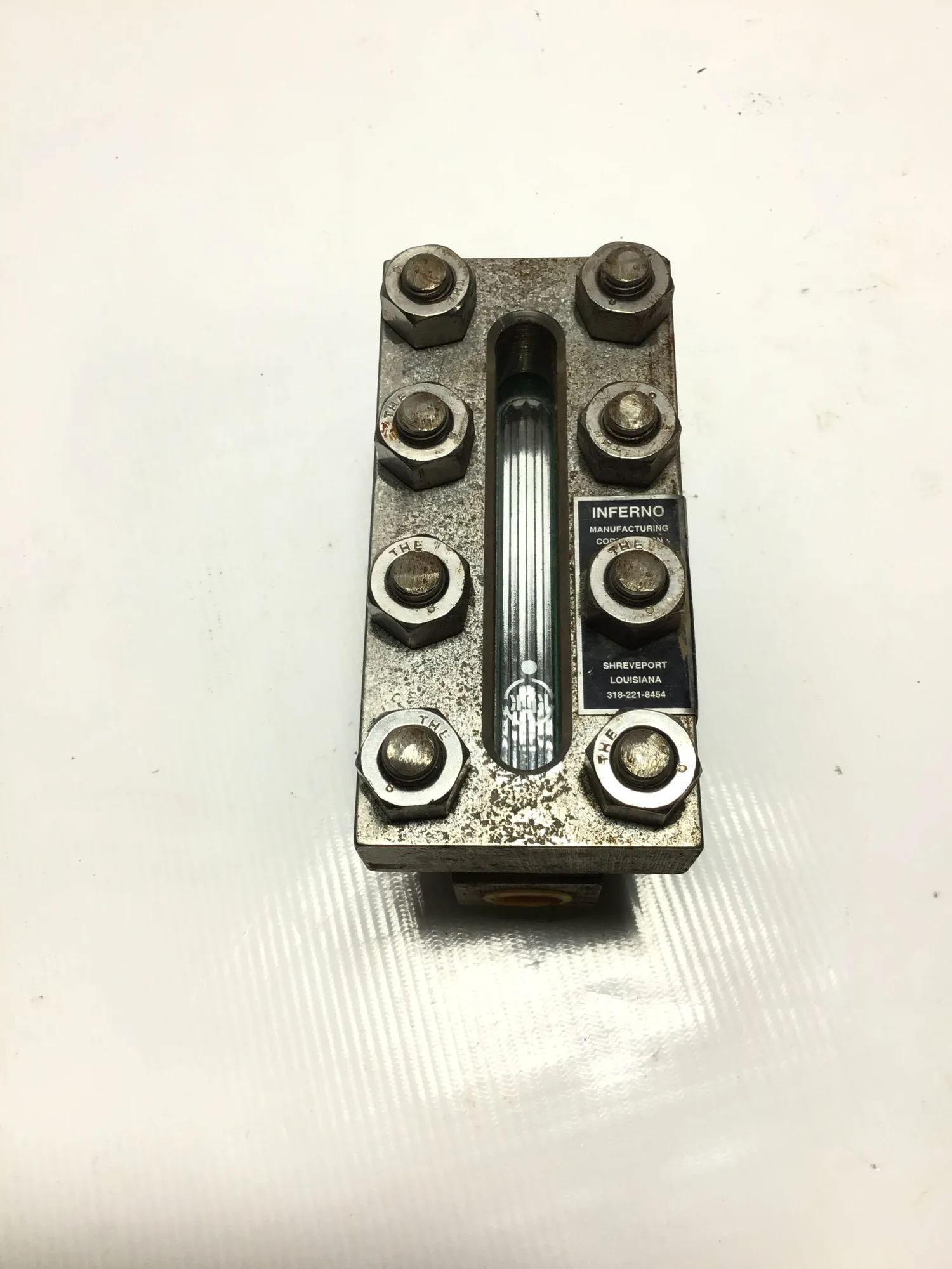 Inferno RA-12AANDDBADA Reflex Liquid Level Gauge Valve 1550/2320 PSI @ 600/100°F