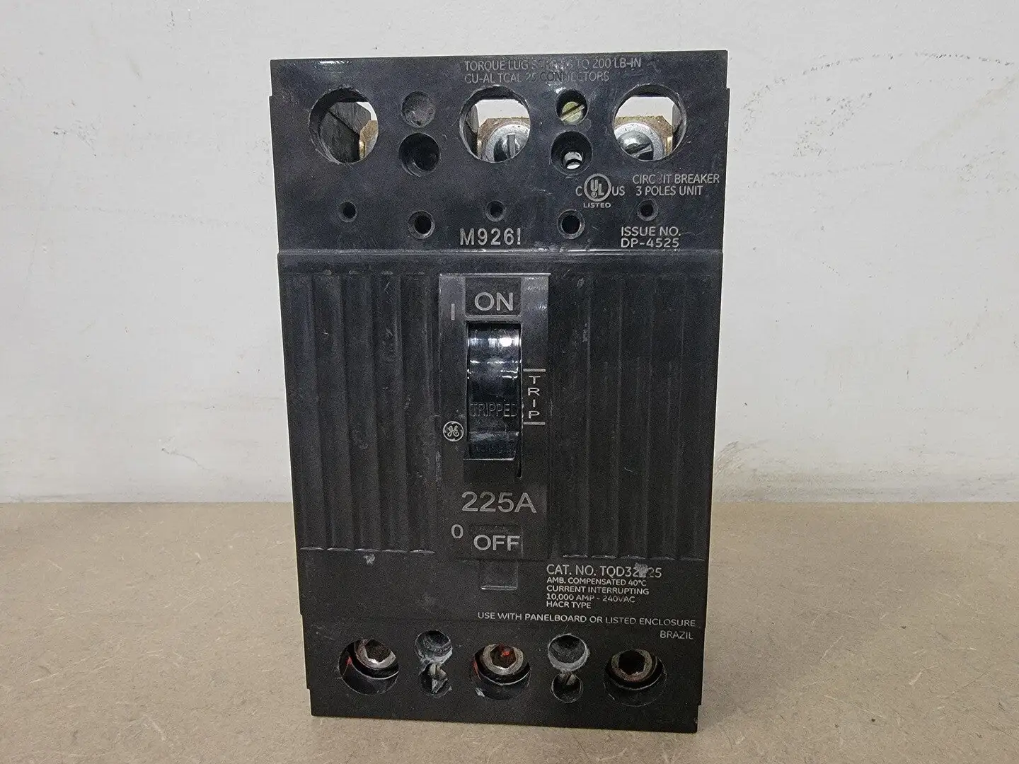 USED GENERAL ELECTRIC TQD32225