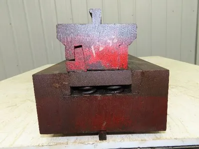 Press Brake Punch Die Set 48" Long 3-1/2" U Bend 9/16" Deep 1/2" Safety Tang