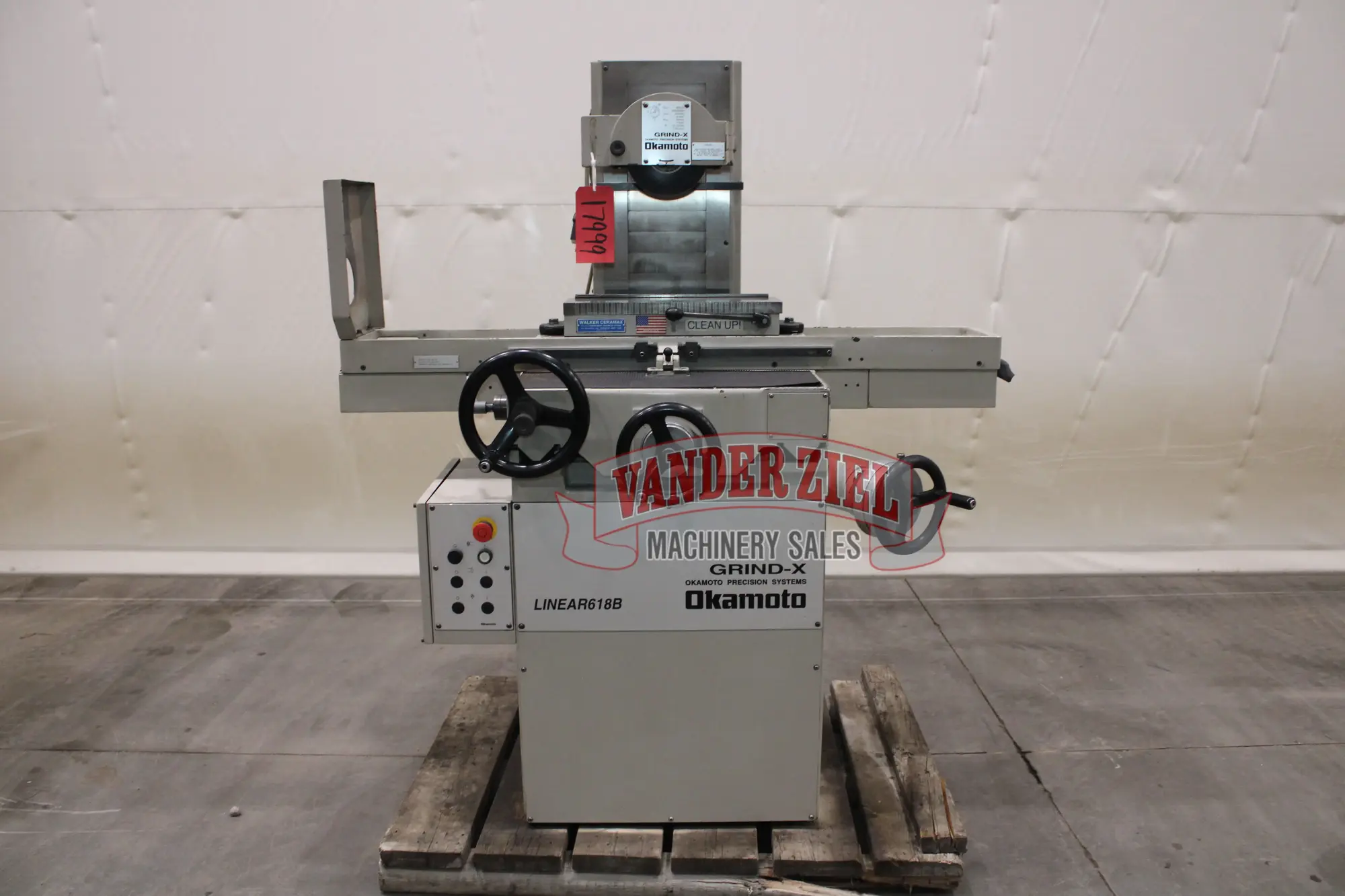 Used OKAMOTO _UNKNOWN_ Reciprocating Surface Grinders Michigan US | Vander Ziel Machinery Sales #1270683