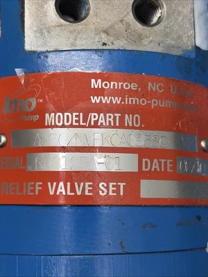 Used IMO _UNKNOWN_ Hydraulic Pumps Indiana US | J&J Industrial Supply #1567507