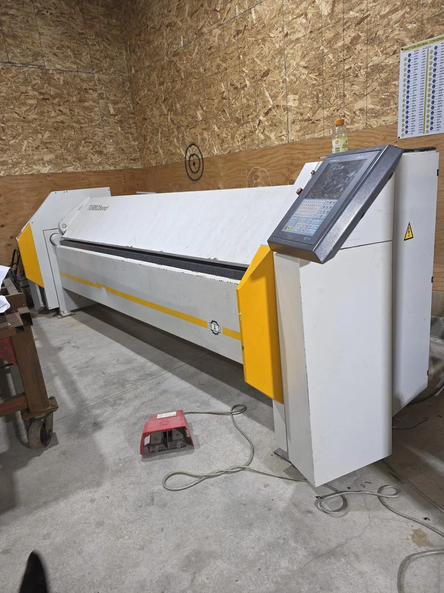 16 ga. x 10' RAS TurboBend 61.31 CNC Folder, 2011- In Great Shape