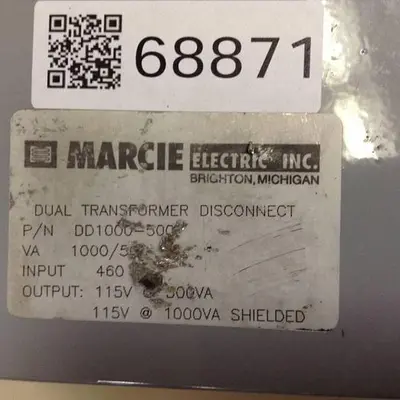 USED MARCIE ELECTRIC DD1000-500