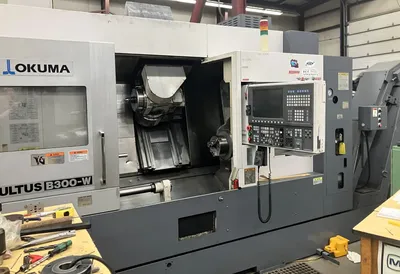 2007 OKUMA MULTUS B300-W 5-Axis or More CNC Lathes | Midstate Machinery (1)