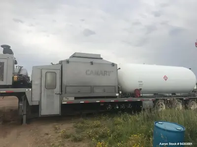 Energy Fabrication TFH30P FRAC Processing Trailer with LP Tank