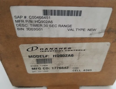 USED Danaher HQ902A6