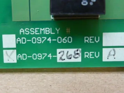 USED STATIC CONTROL SYSTEMS CB-0974-311