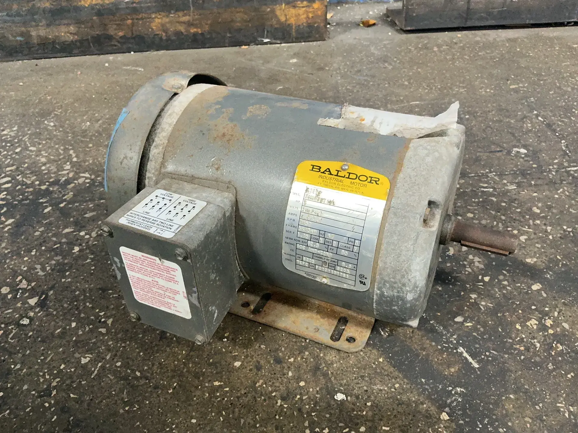 Used BALDOR 35H876T123 Motors (misc) Ohio US | HGR 24 #1322789