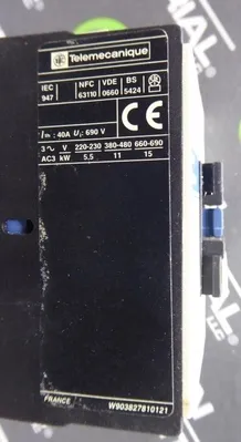 Telemecanique LP4 D25 00 Contactor 40A 690V IEC 947 15kW Used