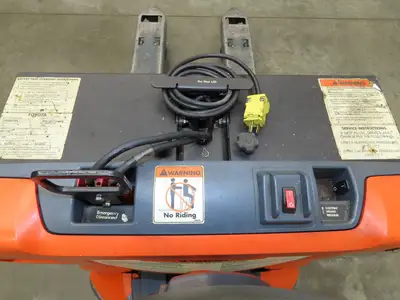 Toyota 8HBW23 Electric Walkie Pallet Jack 4500 lb 45" Forks 8.5" Lift 24V