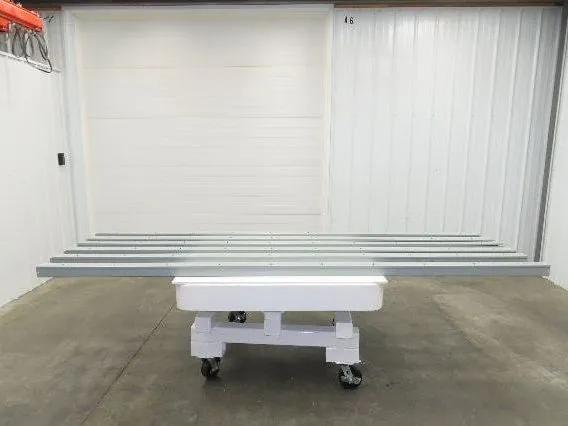 Hoffman F44G120 2.5"x2.5" Wireway Straight 120" Section Lay-in Type 1 Lot of 6