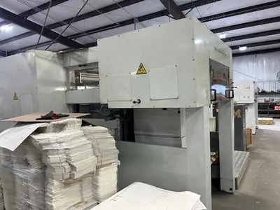 2012 DGM BC 1050 S Diie Cutter with Stripping