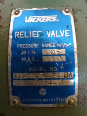 USED VICKERS CG10FV20JAS134J