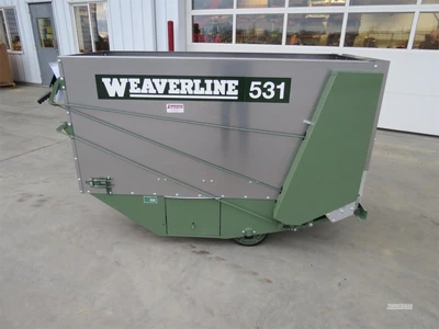 New | in-Stock 2026 WEAVERLINE 531 Feeder Wagons Pennsylvania US | Zimmerman Farm Service #1410174