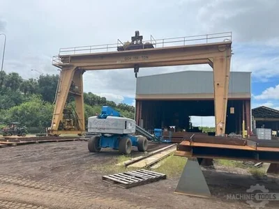 USED 150 TON DOUBLE GIRDER MOBILE GANTRY CRANE Cranes, Gantry, Bridge Type
