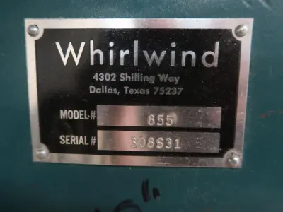 USED WHIRLWIND 855