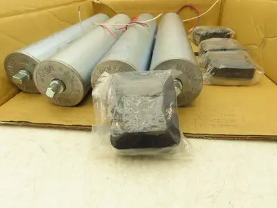 Weston 2RS-570-5-300 Motorized Conveyor Roller 57mm x 300mm 200V 3PH  Lot of 4