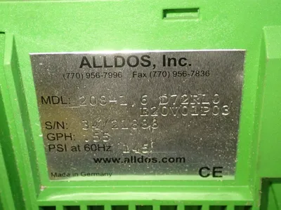 USED ALLDOS/PROMINENT 2081.6 D72R10 / G5CB 1006PP1002D000