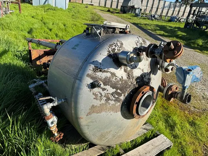 Tank, 100 Gallon, Stainless Steel, Dish Top & Bottom, 36" x 24" #S745488