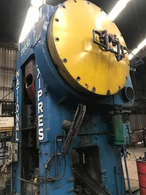 USED 1970 NATIONAL 2000 TON MAXI PRESS FORGING PRESS