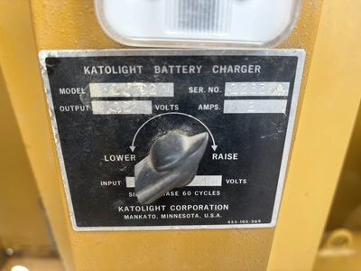 Katolight 35 KW 277/480 V 53 AMPS 43.75 KVA 528.2 HRS N35FRH4