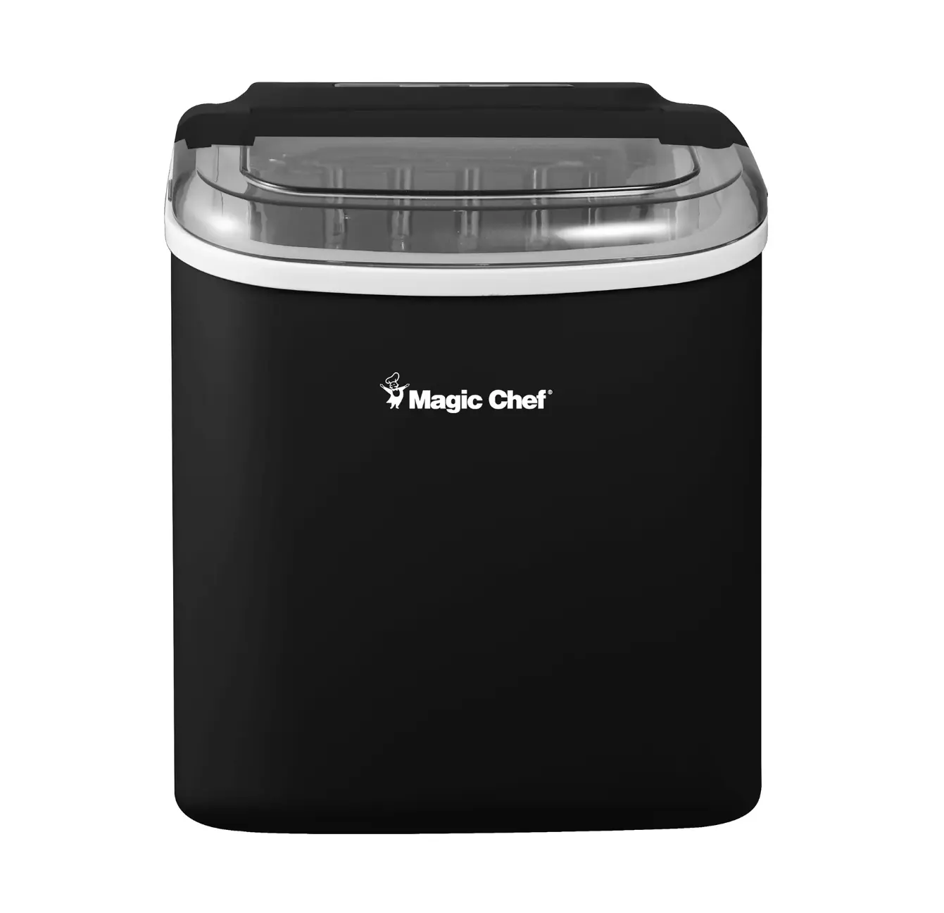 Magic Chef 27 LB. PORTABLE COUNTERTOP ICE MAKER IN BLACK