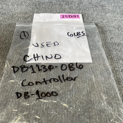 Used CHINO DB1130-0B6 Miscellaneous MRO California US | Davliegogo LLC #1710980