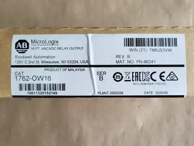 NEW ALLEN-BRADLEY 1762-OW16