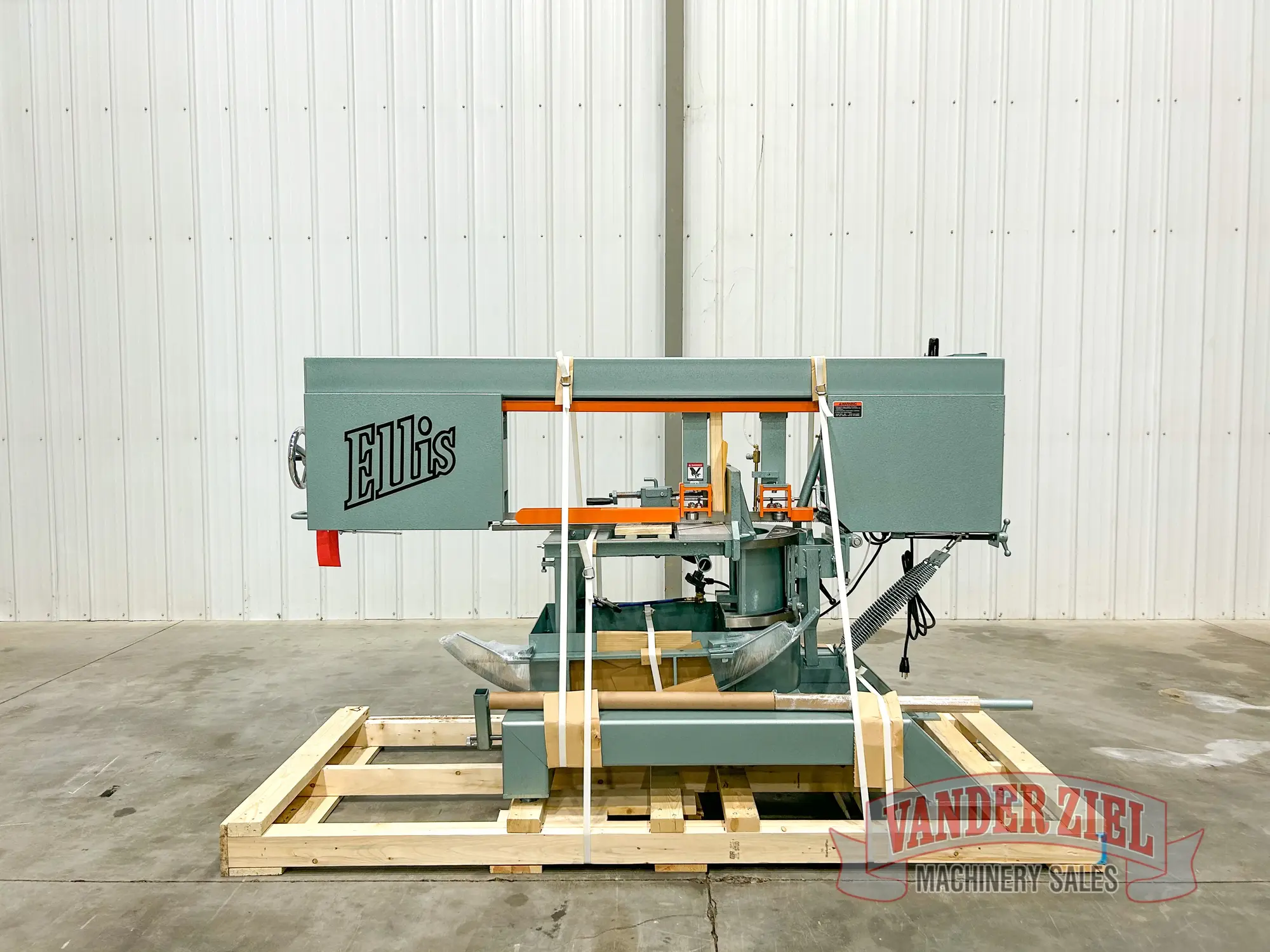 New | in-Stock ELLIS 4000 Horizontal Band Saws Michigan US | Vander Ziel Machinery Sales #480041