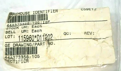 NEW PRX 44A373358105-105 RECTIFIER 44A373358105105